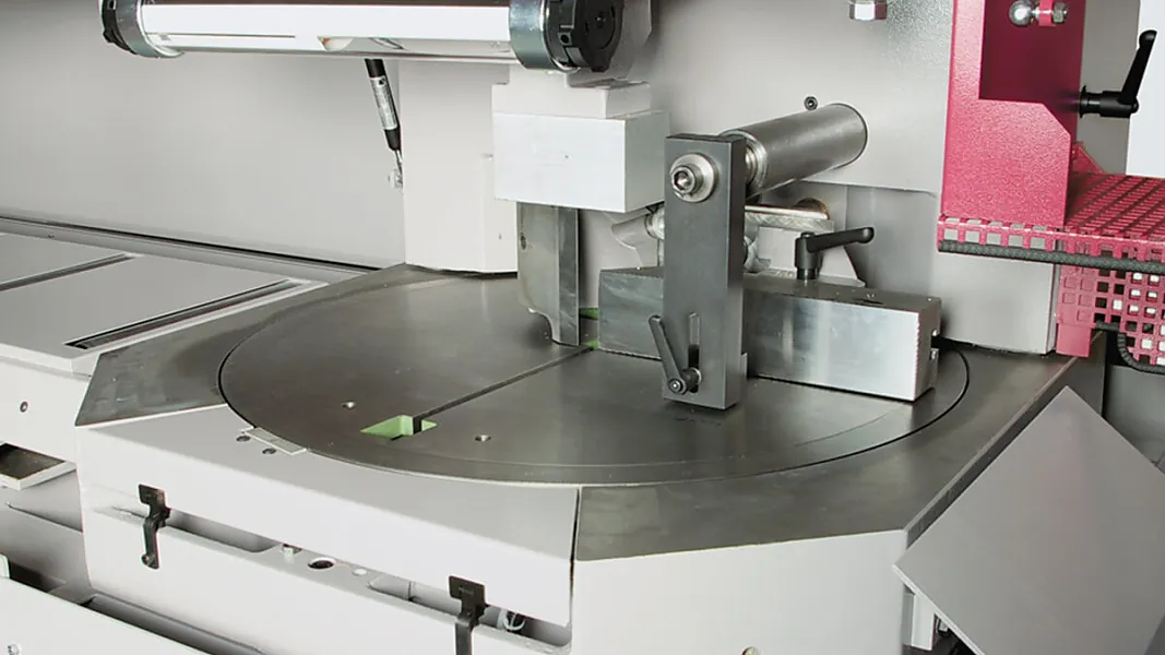 Eisele VMS 450 A - Gehrungseinstellung